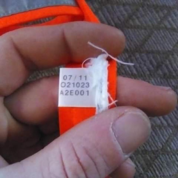 ADIDAS X JEREMY SCOTT Orange deconstructed track jacket. - Picture 2 of 5